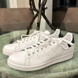 New with Tag! Adidas Stan Smith Classic White and Black Sneakers Sz 8.5